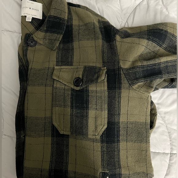 Plaid Button-Up Shacket - Picture 5 of 5